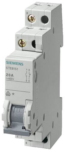 Wechselschalter Grau 20 A 2 Schließer, 2 Öffner Siemens 5TE8152