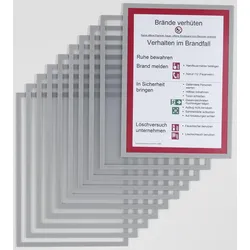FRANKEN Magnetrahmen ECO, grau, DIN A4