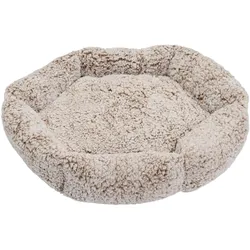 Companion donut bed for pet, Ø50cm, khaki (Hund, Katze), Hundebett + Katzenbett