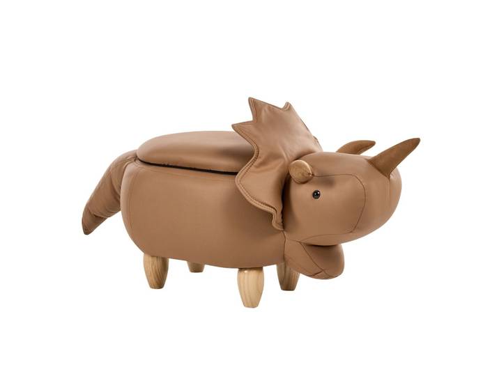 TIERHOCKER Braun Triceratops