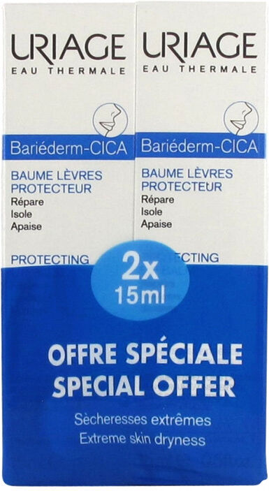 Uriage Cica-Lèvres Baume Protecteur Soin des Yeux & Lèvres