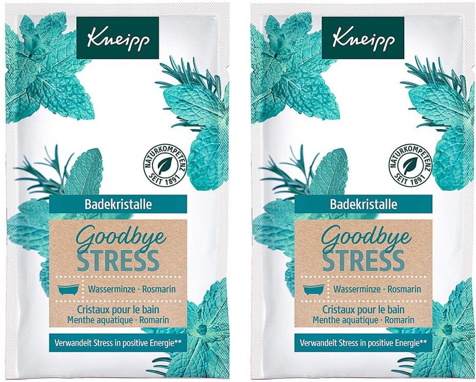 Kneipp Badekristalle Goodbye Stress 2x60g
