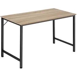 tectake Schreibtisch Jenkins  Industrial Holz Hell, Eiche Sonoma