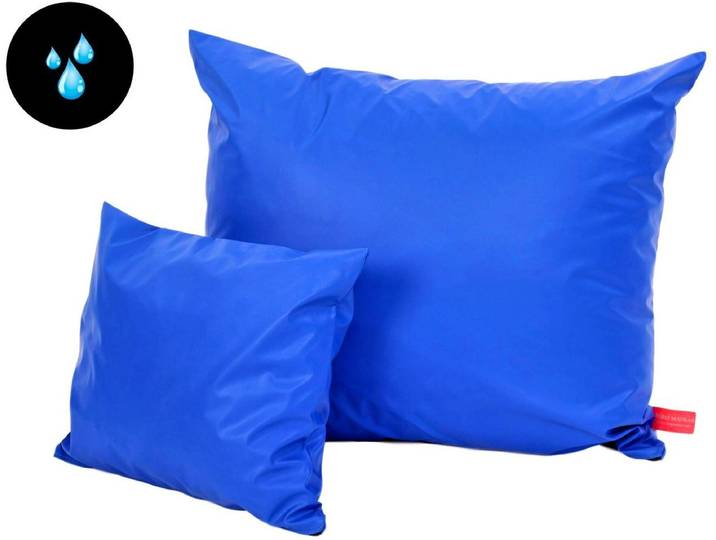 Waterdicht kussen met ritssluiting 60 x 70 cm Binnenkussen brandveilig ( niet voorzien van ritssluiting )Antraciet