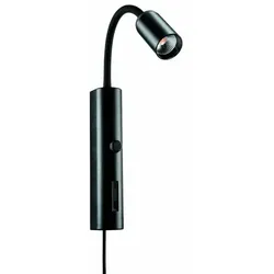 SG LEUCHTEN LED-Leseleuchte 8W 2700K schwarz TUBE 320802 350lm