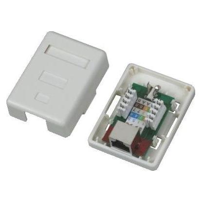 Datacom STP jednozásuvka nad omítku Cat5e 1 x RJ45 (2315)