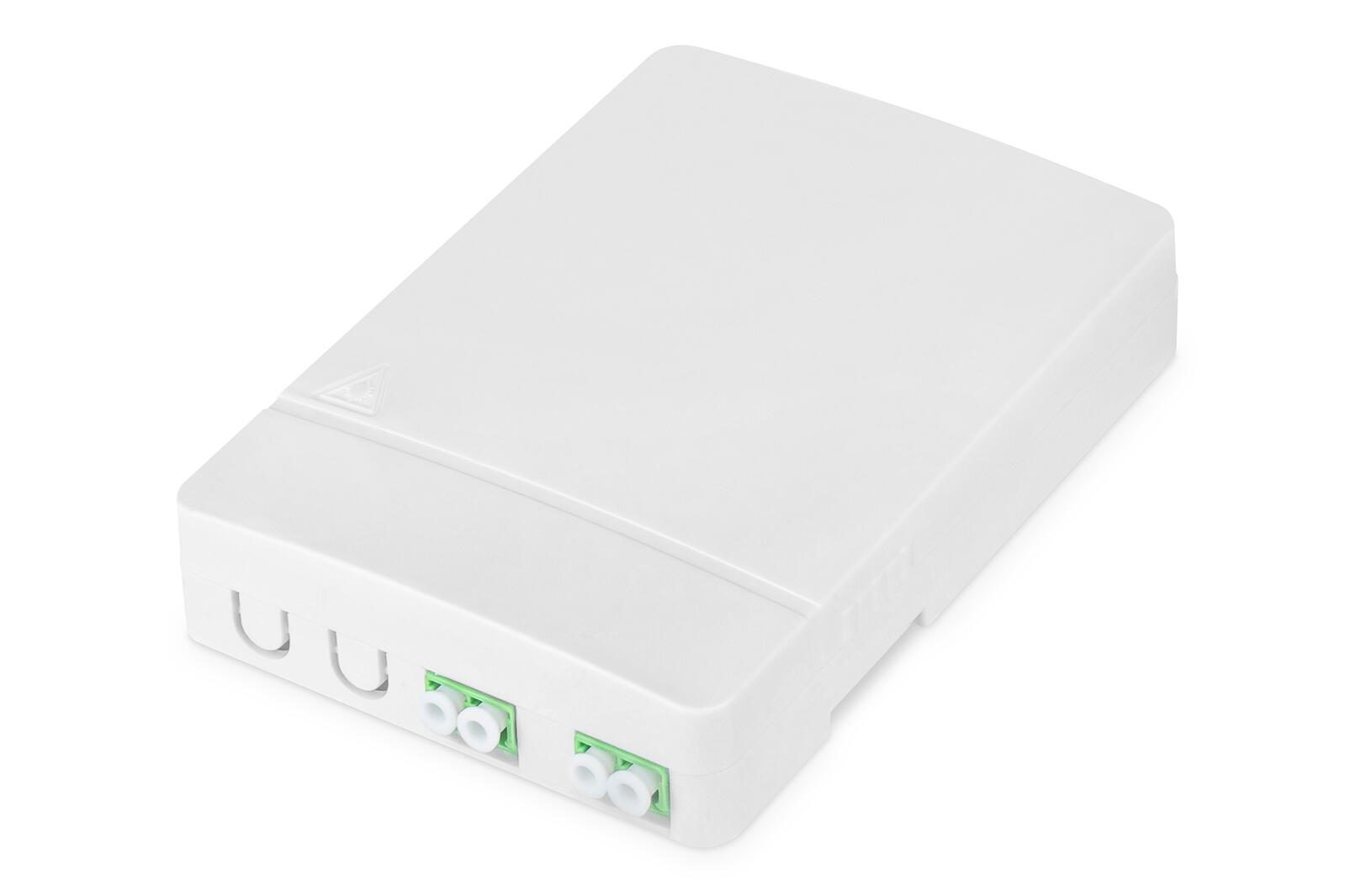 Digitus FTTH Gehäuse mit 2 x LC/APC DX Kupplungen DN-931096