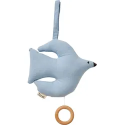 Swif Bird Anhängsel hellblau mit Spieldose