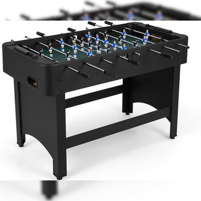 COSTWAY Tischkicker, mit 22 Spielern & 2 Bällen, komplettes Set aus Holz, für Kinder & Erwachsene, 119x108x79cm