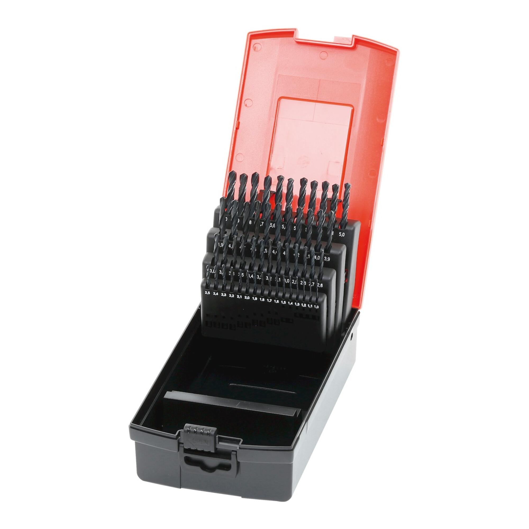 HOLEX Spiralbohrer-Satz HSS Nr. 114000 mit Kassette 1-6 (115000 1-6)
