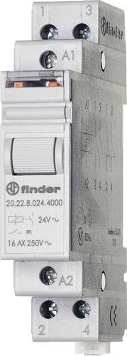 Finder Stromstoß-Schalter Hutschiene 20.22.9.048.4000 2 Schließer 48 V/DC 1St.
