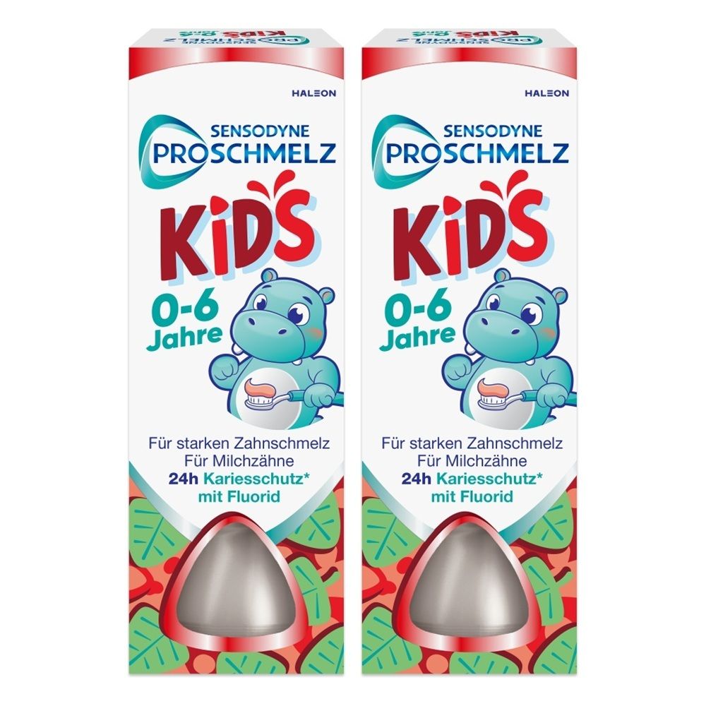 Sensodyne ProSchmelz Kids 0-6 Jahre Zahnpasta 2x 2x50 ml