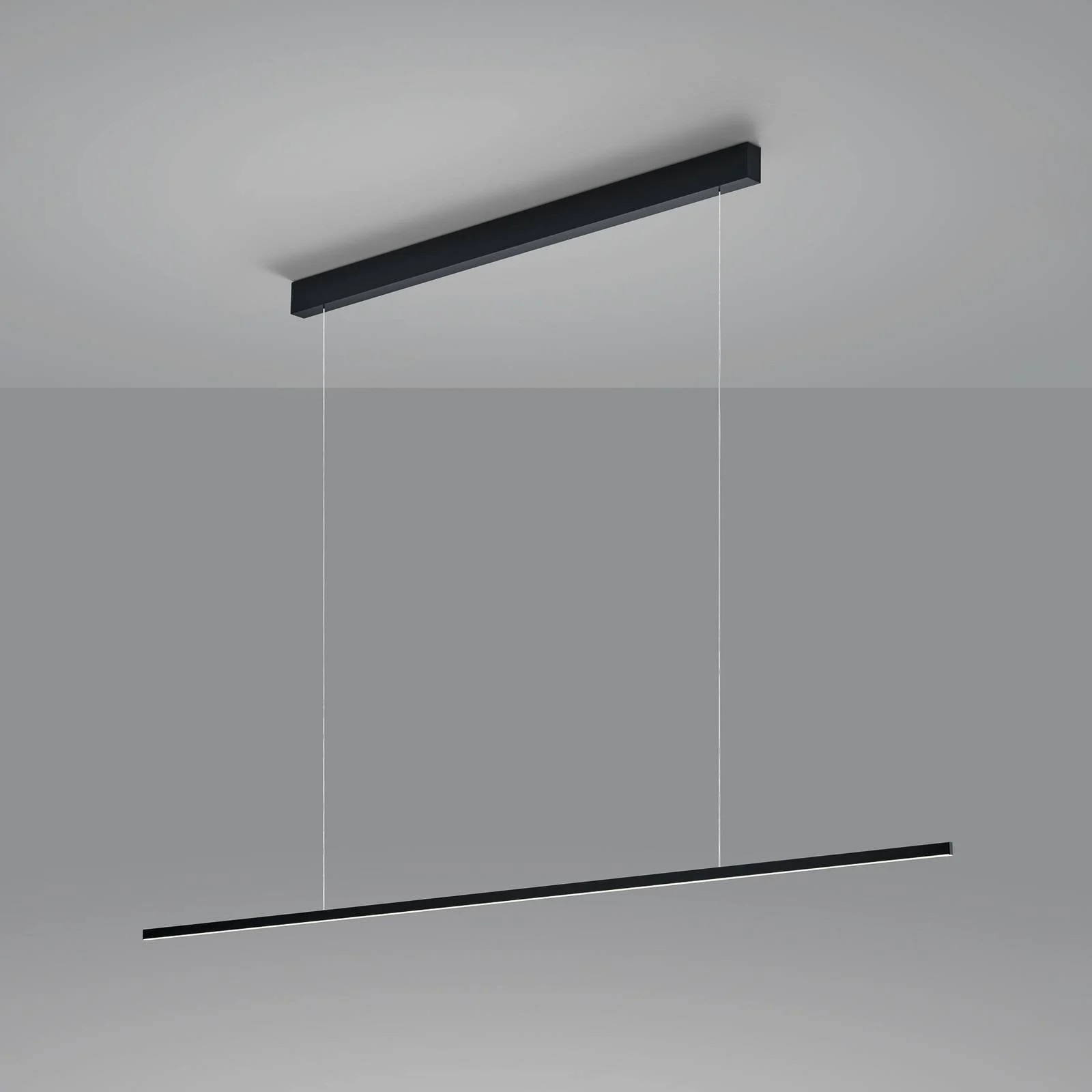Helestra Modern LED Hanglamp Loopy - Zwart - Dimbaar - Aluminium en Plastic