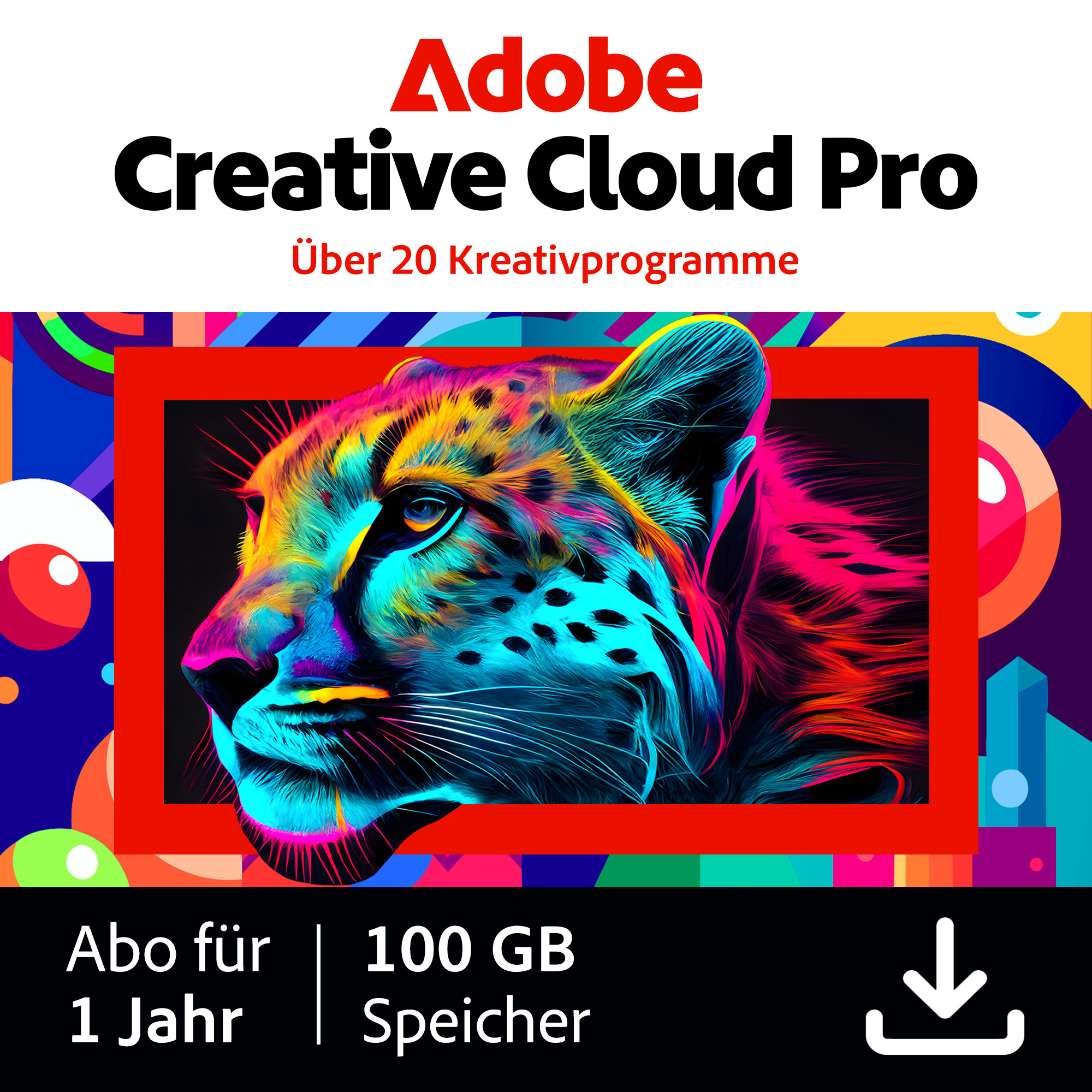 Adobe Creative Cloud Pro| Download & Produktschlüssel 65300197