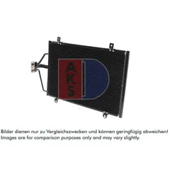 Kondensator Klimaanlage AKS DASIS 182270N für Renault Megane I Classic