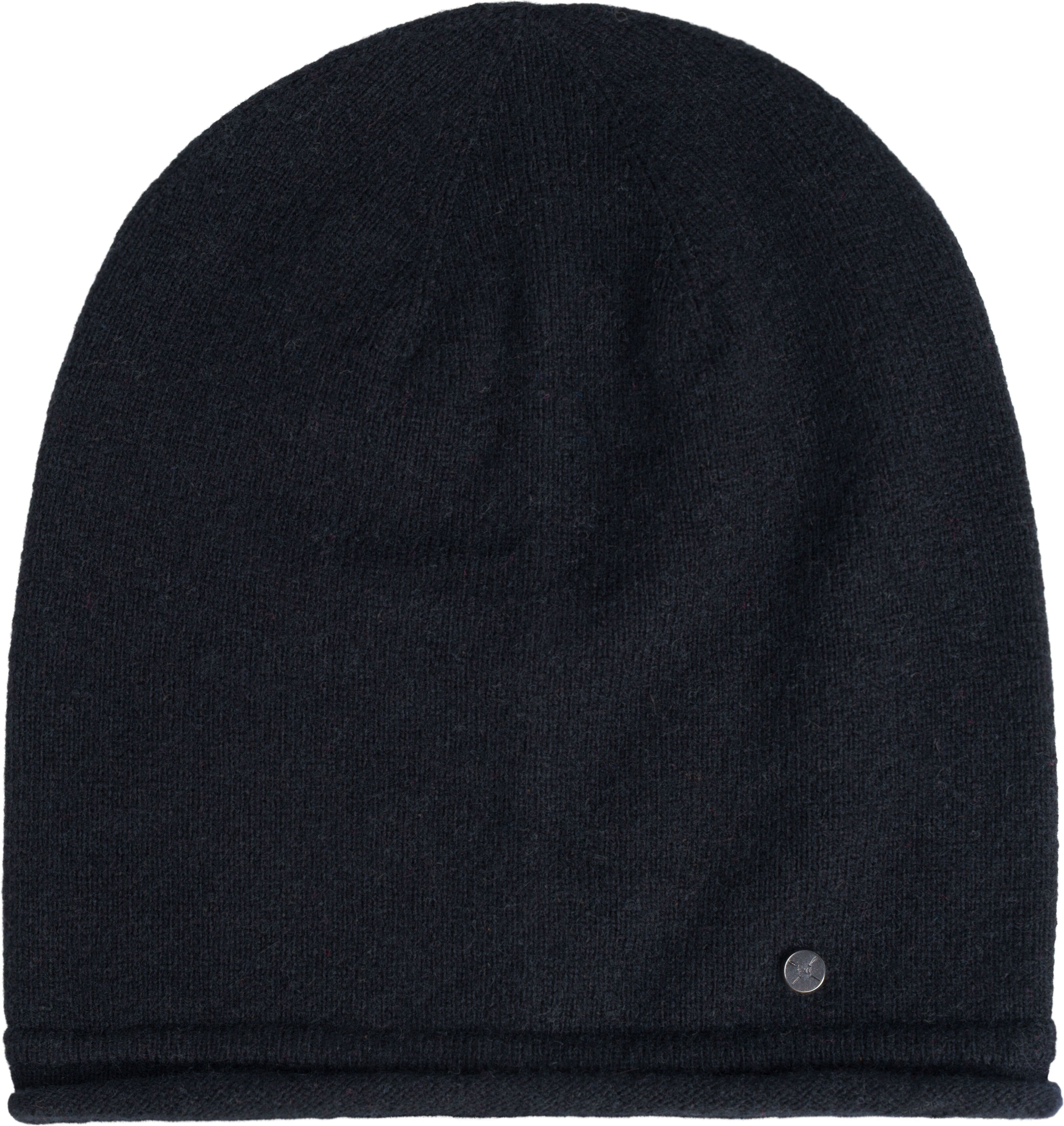 Strickmütze PEARLWOOD "CODY", schwarz, Feinstrick, Materialmix, unifarben, Mützen Strickmütze, Feinstrick, Temperaturregulierend schwarz Einheitsgröße