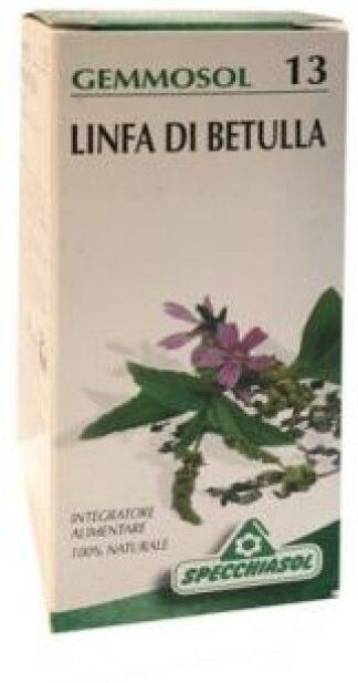 SPECCHIASOL Srl GEMMOSOL 13 BETULLA LINFA 50ML