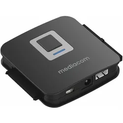 Mediacom MD-S403 Usb 3.0 zu Ide Sata (2.5", 3.5"), Festplattengehäuse, Schwarz