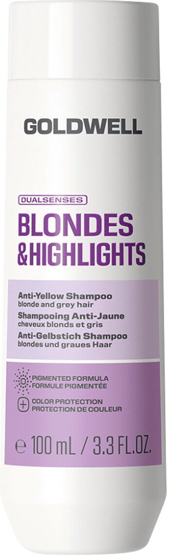 100ml Goldwell Dualsenses Blondes & Highlights Anti-Gelbstich Shampoo