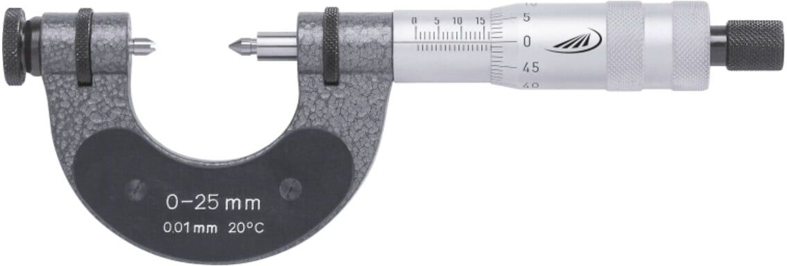 Helios-Preisser Gewindeflanken-Messschraube 0,01mm 75 - 100 mm (0870304)