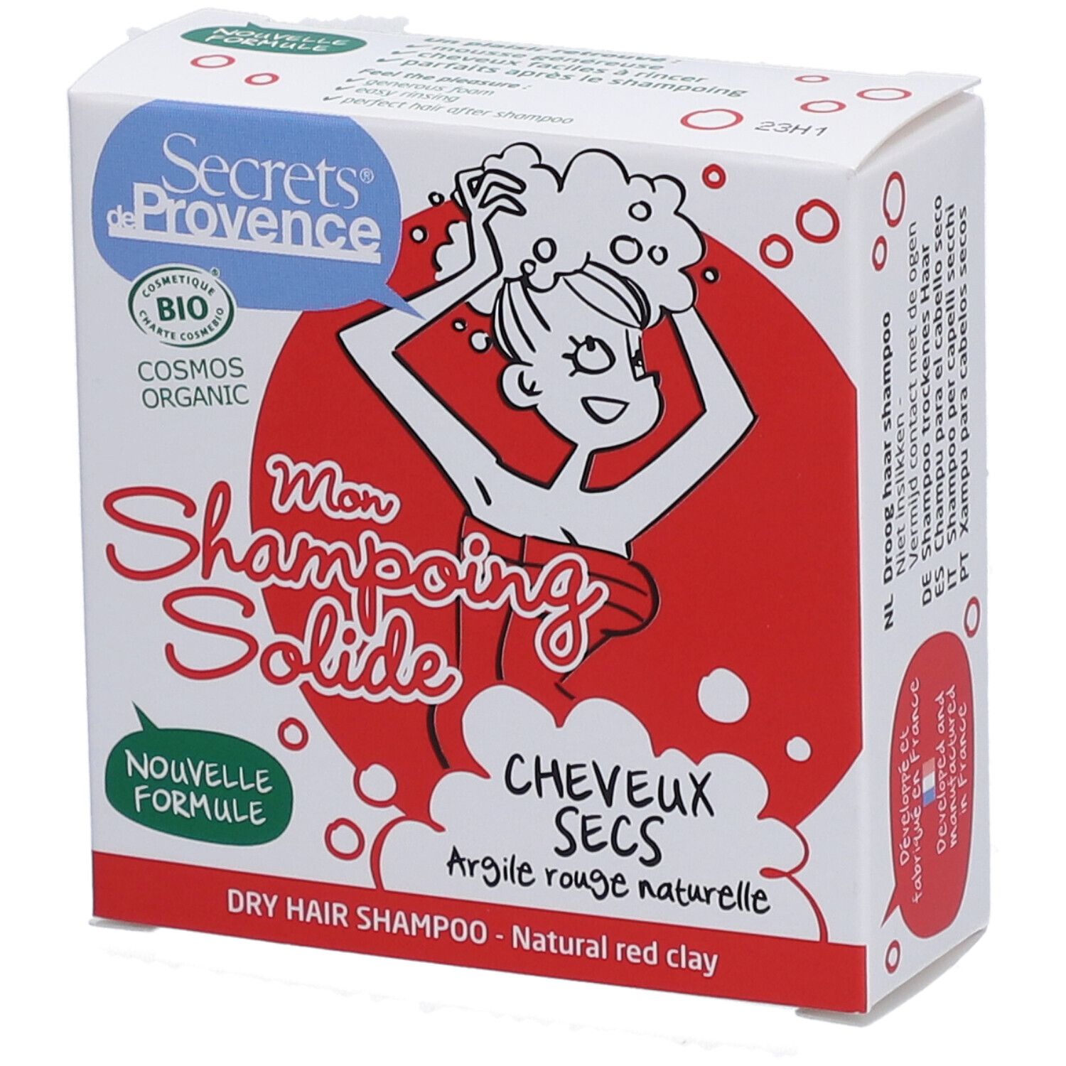 Secrets De Provence Shampoo Bar Dry Hair 85 g
