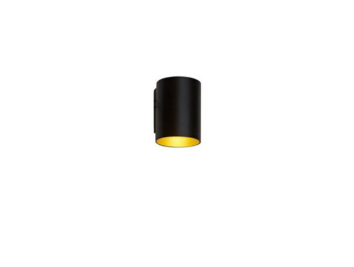 Tubus Outdoor Down W108 LED Wandleuchte Schwarz - Antidark - Terrasse - Aluminium