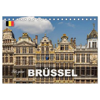 Belgien - Brüssel (Tischkalender 2027 DIN A5 quer), CALVENDO Monatskalender