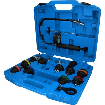 BRILLIANT TOOLS Prüfset, Kühlsystemdruck Kühlsystem-Diagnose-Satz, 18-tlg. bt521200