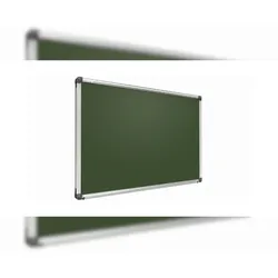 ALLboards Magnetische Kreidetafel mit Alurahmen 100x80 cm