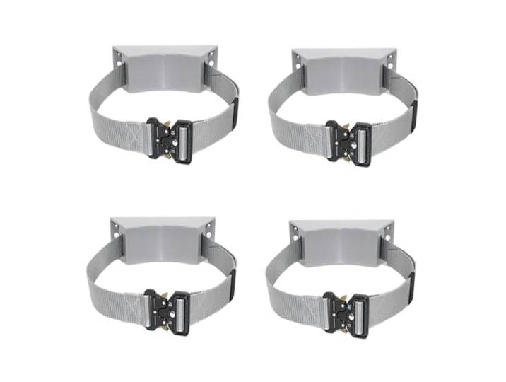 An der Wand montierter Flaschenhalter(Gray,4 pack)