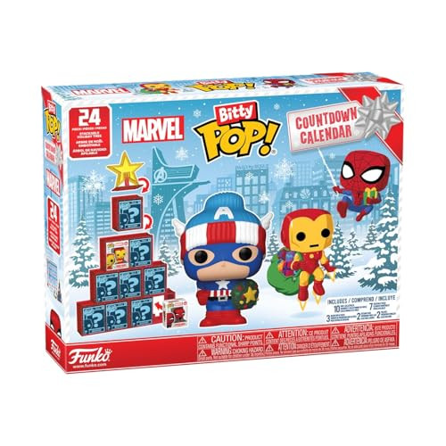 Funko Bitty POP! Marvel Comics Adventskalender met 24 dagen
