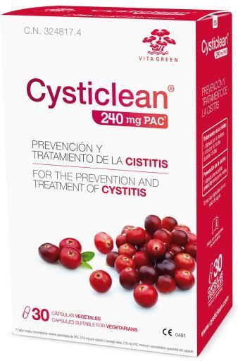 Cysticlean Pack 240mg 30 Capsules