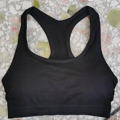 Damen Einfarbig Panzer Racerback Sport-BH Gefüttert Ärmellos Oberteil Athleisure Herbst Winter Feuchtigkeitsableitend Fitnessstudio Training Laufen Sportbekleidung Sportkleidung Blau Schwarz Leicht