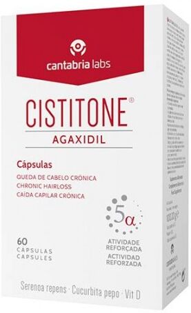Cistitone Agaxidil Queda de Cabelo Crónica 60 cápsulas