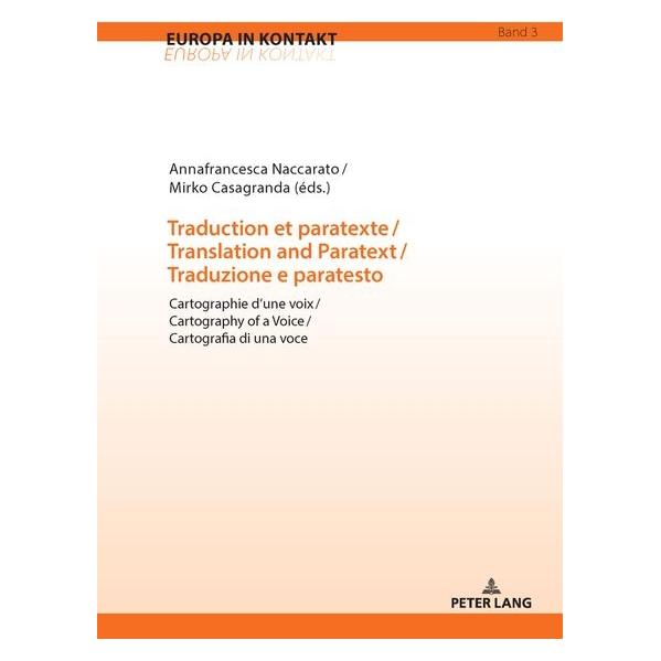 Peter Lang Traduction et paratexte / Translation a (Italienisch) (64907786)