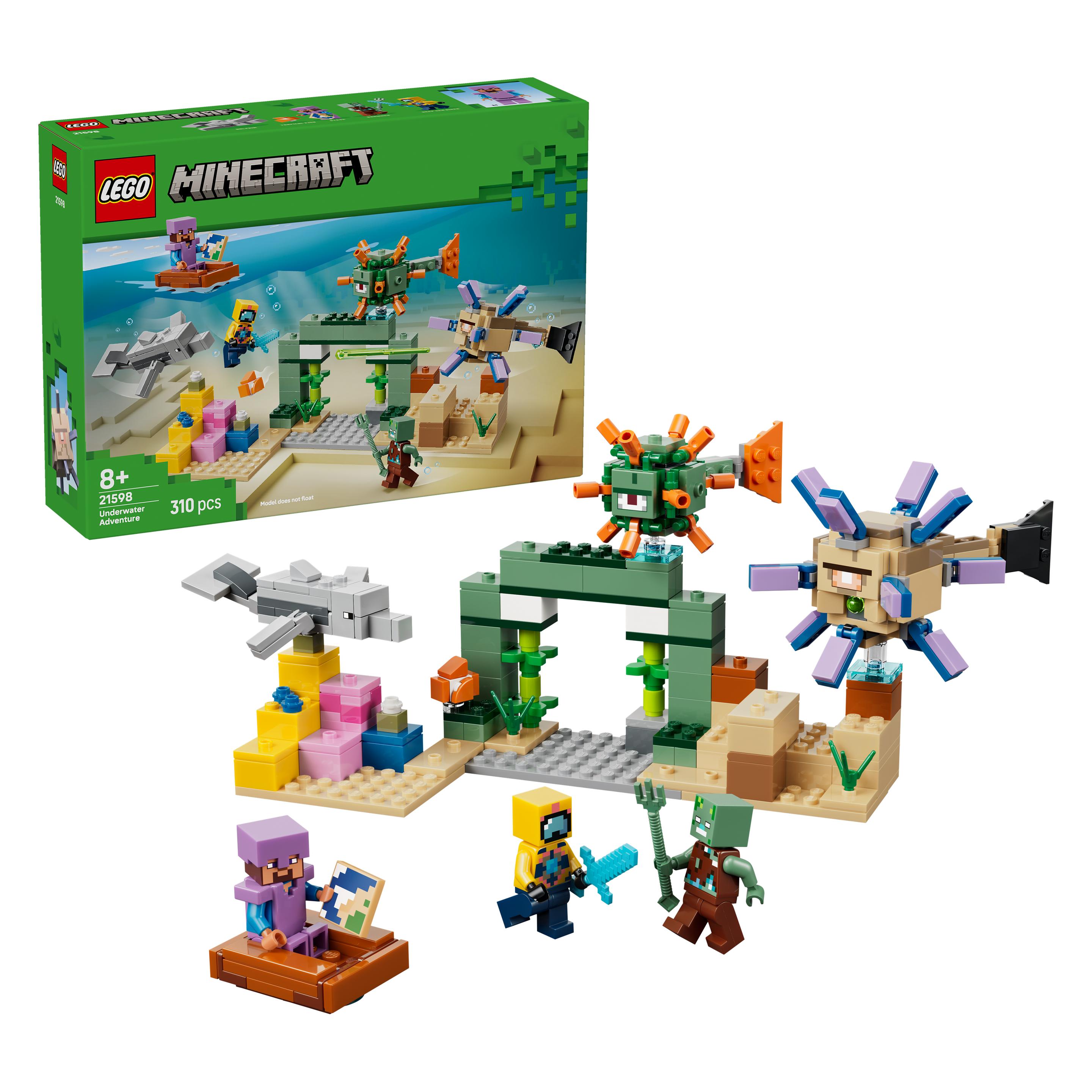 LEGO Unterwasser-Abenteuer (21598, LEGO Minecraft) (21598)