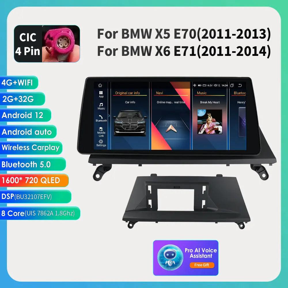 Selius CarPlay Multimedia Autoradio met Android Auto Scherm