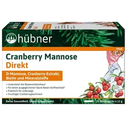 Cranberry Mannose Direkt 15 Sticks 180g