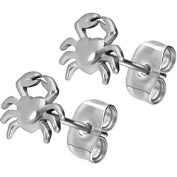 Titan Ohrstecker KRABBE
