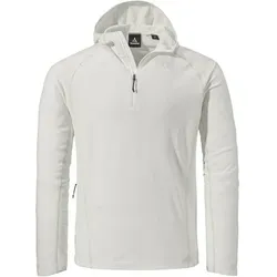 SCHÖFFEL Herren Pullover Fleece Hoody Style Kravica MNS, Größe 56 in Weiß Weiß