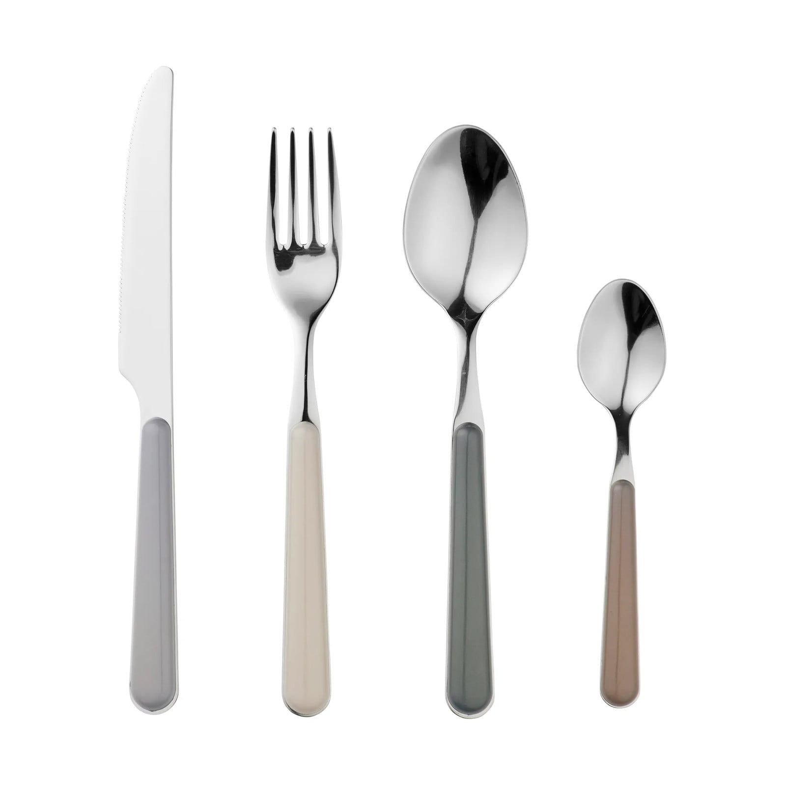 Broste Copenhagen Marstal bestekset 8-delig Grey tones