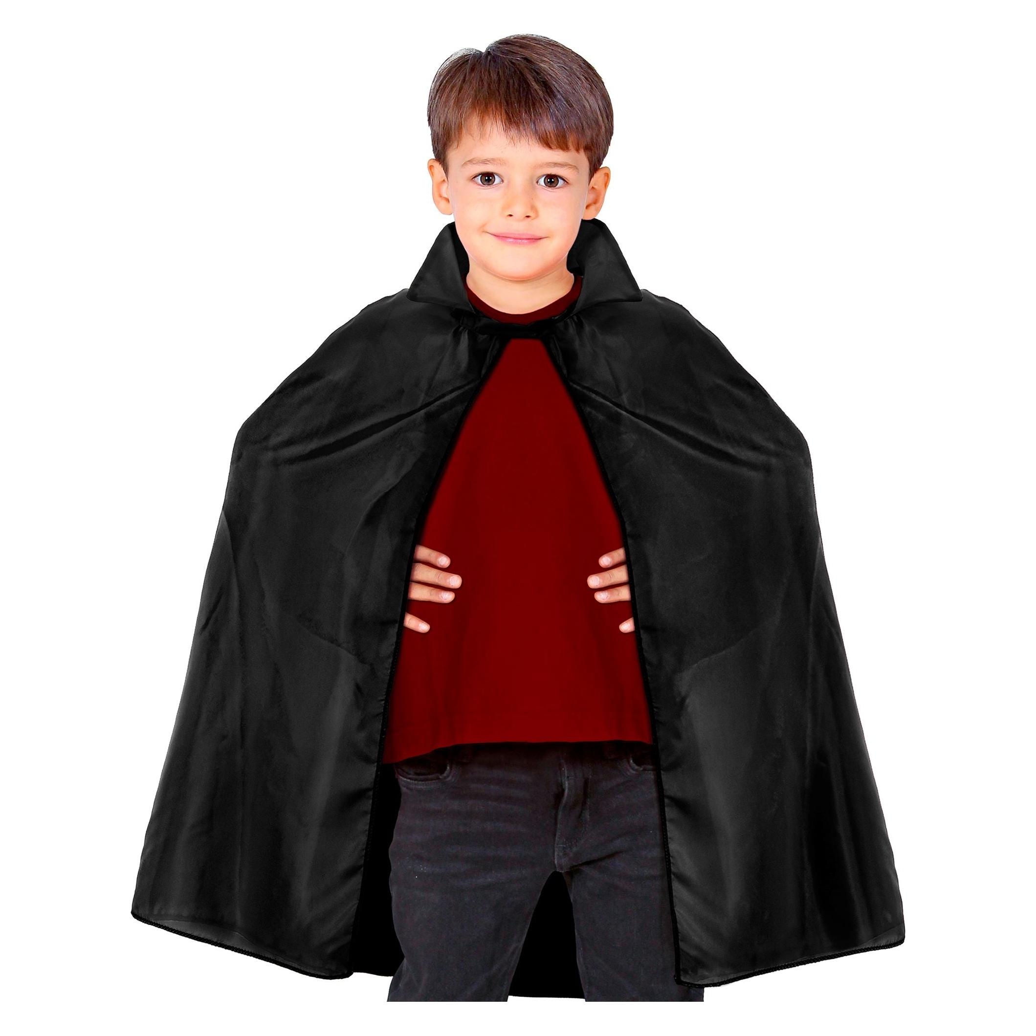 Widmann Umhang schwarz für Kinder (One Size) (95514)