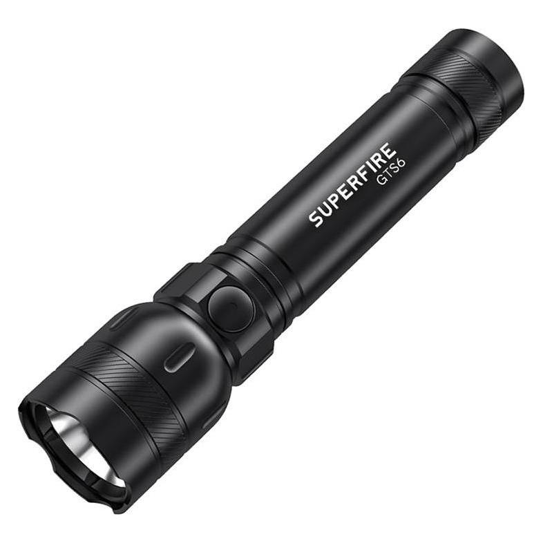 Superfire Flashlight GTS6, 360lm, USB-C (13.70 cm, 360 lm) (GTS6)