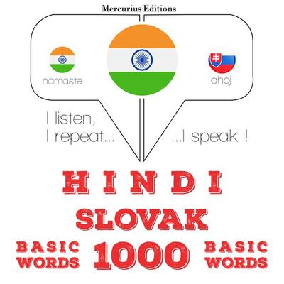 1000 essential words in Slovak - JM Gardner, Audio, 9782821138063