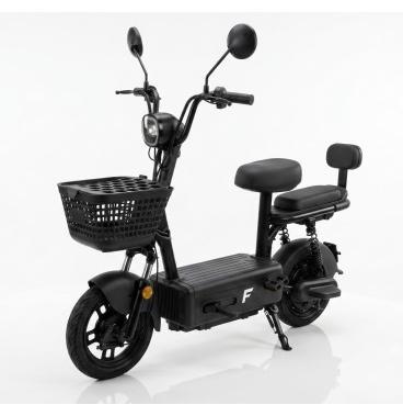 Elektroroller Campster mit Straßenzulassung, 25 km/h, 800 W, bis 50 km Reichweite, nur 45 kg und 150 cm lang, passt in die Heckgarage, ab 15 Jahren mit Mofa-Prüfbescheinigung - von Elektroroller Futur