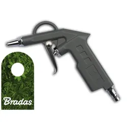 Druckluftpistole Ausblaspistole für Kompressor Düse 30mm Druckluft Reinigungspistole Luftpistole Bradas STG15