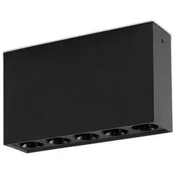 ACB LED Deckenleuchte INVISIBLE 3980/138, 12W, 3000K, 850lm, IP20, schwarz ACB-P3980000N