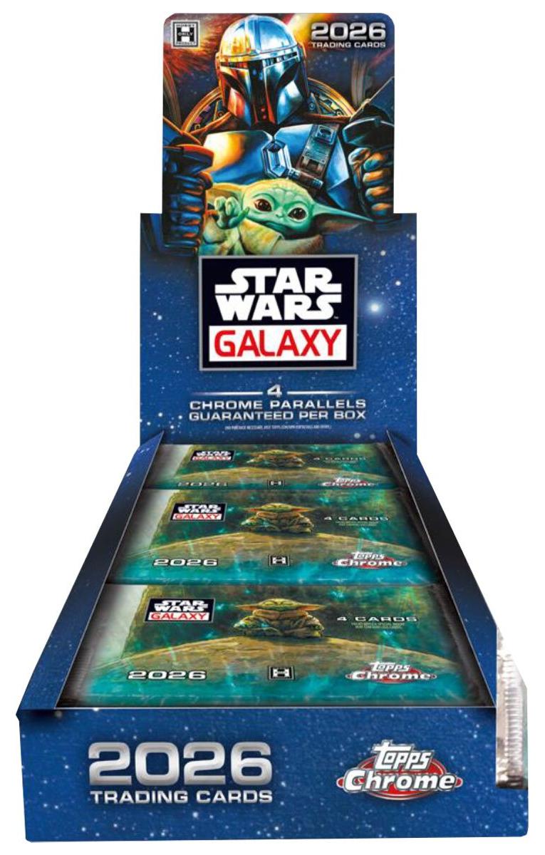 2026 Topps Chrome Star Wars Galaxy Hobby Box Englisch