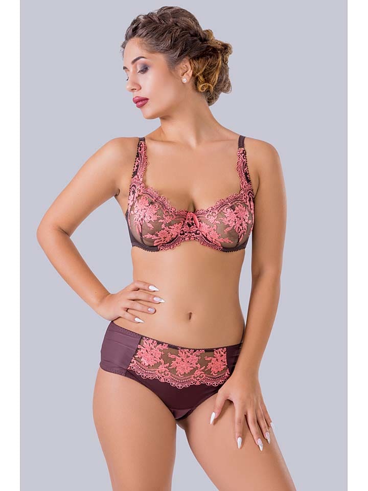 Valea Slip "Malika" in Pflaume - XL