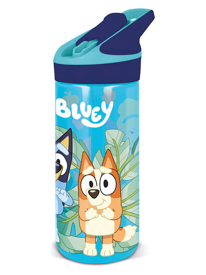 Stor Trinkflasche "Bluey" in Hellblau - 620 ml - onesize